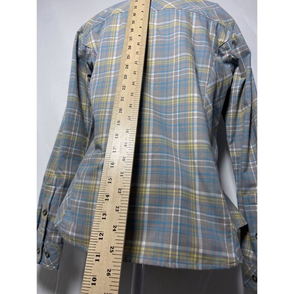 Cabelas Women's Plaid Button-Up Long-Sleeve Shirt Small NWT - Picture 5 of 13
